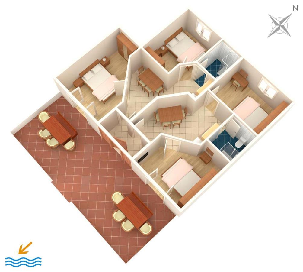 Apartments By The Sea Igrane, Makarska - 310 Exterior foto